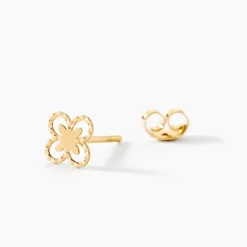 Marc Orian Boucles D'Oreilles Fleur|Boucles D'Oreilles Or > Boucles D'Oreilles Puces Lyss Or Jaune