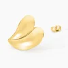 Marc Orian Boucles D'Oreilles Cœur|Boucles D'Oreilles Acier Inoxydable > Boucles D'oreilles Puces Madlie Acier Jaune