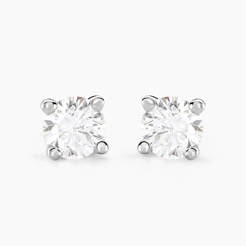 Marc Orian Boucles D'Oreilles Argent|Bijoux Diamant > Boucles D'oreilles Puces Maurane Argent Blanc Diamant Synthétique