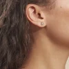 Marc Orian Cadeaux Mariage|Bijoux Diamant > Boucles D'oreilles Puces Nid D'amour Or Blanc Diamant