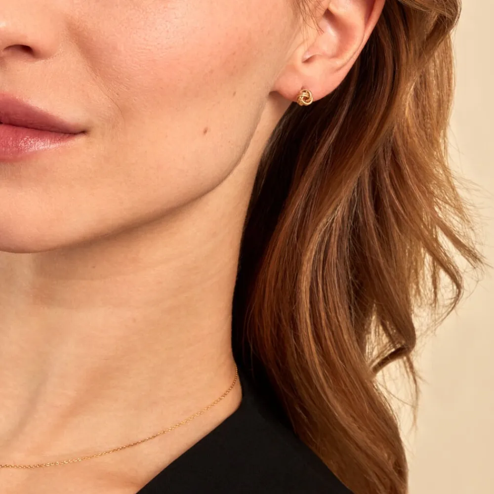 Marc Orian Idées Cadeaux Femme|Boucles D'Oreilles Or > Boucles D'oreilles Puces Nils Or Jaune