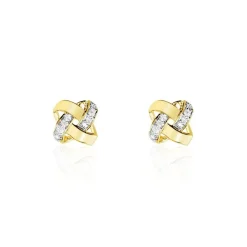 Marc Orian Cadeaux Mariage|Bijoux Diamant > Boucles D'oreilles Puces Nyree Or Jaune Diamant