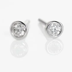 Marc Orian Boucles D'Oreilles Mariage|Bijoux Diamant > Boucles D'oreilles Puces Ofelia Or Blanc Diamant