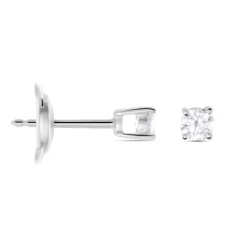 Marc Orian Anniversaire De Mariage|Bijoux Diamant > Boucles D'oreilles Puces Or Blanc Victoria Diamants