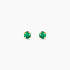 Marc Orian Bijoux Zirconium|Idées Cadeaux Femme > Boucles D'oreilles Puces De Zirconium or jaune oxyde
