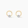 Marc Orian Bijoux Or|Bijoux Diamant > Boucles D'oreilles Puces Or Jaune Akiva Diamants