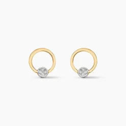Marc Orian Bijoux Or|Bijoux Diamant > Boucles D'oreilles Puces Or Jaune Akiva Diamants