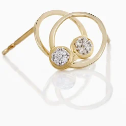 Marc Orian Bijoux Or|Bijoux Diamant > Boucles D'oreilles Puces Or Jaune Akiva Diamants