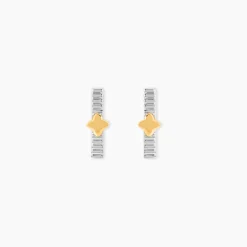 Marc Orian Idées Cadeaux Femme|Boucles D'Oreilles Femme > Boucles D'Oreilles Puces Or Jaune Argent Blanc