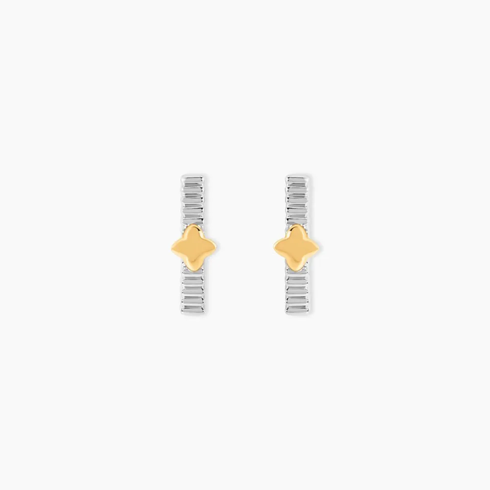 Marc Orian Idées Cadeaux Femme|Boucles D'Oreilles Femme > Boucles D'Oreilles Puces Or Jaune Argent Blanc