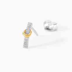 Marc Orian Idées Cadeaux Femme|Boucles D'Oreilles Or > Boucles D'Oreilles Puces Or Jaune Argent Blanc