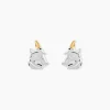 Marc Orian Idées Cadeaux Femme|Boucles D'Oreilles Femme > Boucles D'Oreilles Puces Or Jaune Argent Blanc