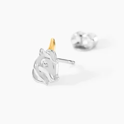 Marc Orian Idées Cadeaux Femme|Boucles D'Oreilles Femme > Boucles D'Oreilles Puces Or Jaune Argent Blanc
