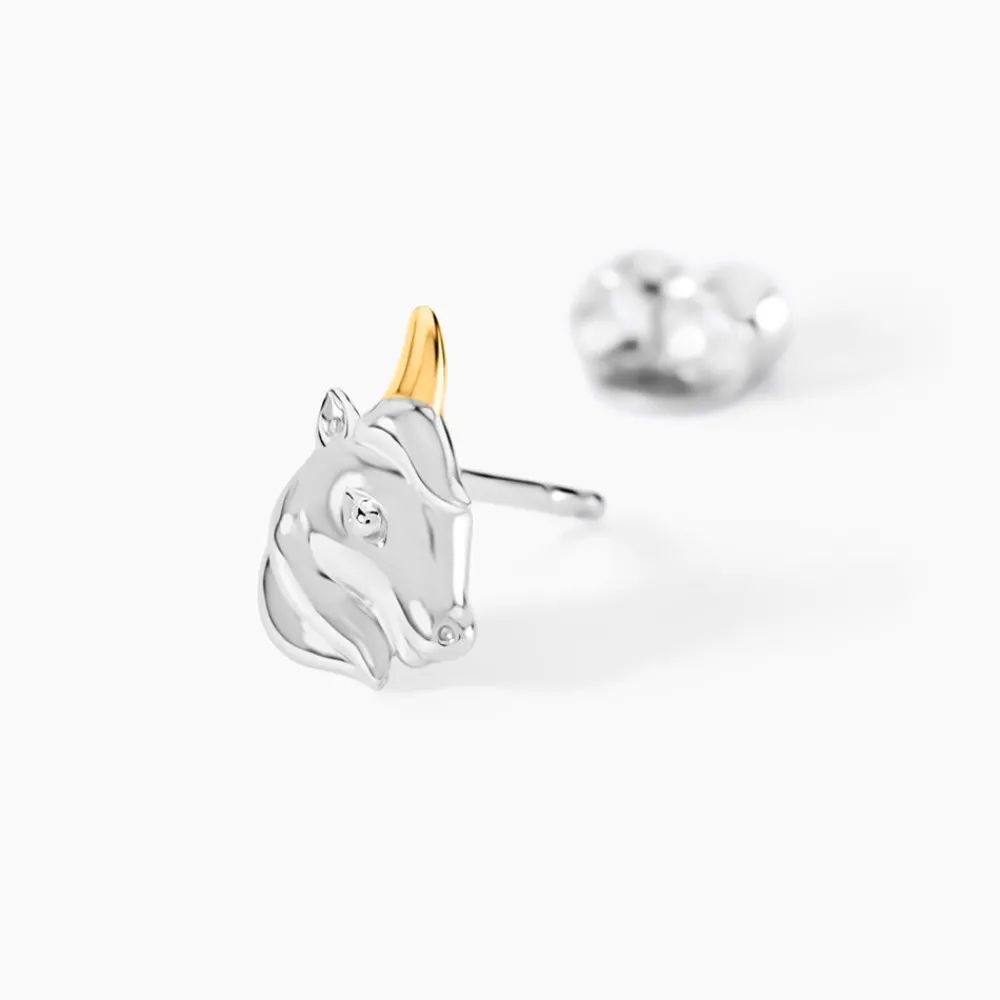 Marc Orian Idées Cadeaux Femme|Boucles D'Oreilles Femme > Boucles D'Oreilles Puces Or Jaune Argent Blanc