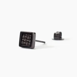PHEBUS HIM Bijoux Homme|Boucles D'Oreilles Acier Inoxydable > Boucles D'oreilles Puces Acier Noir