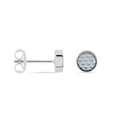 PHEBUS HIM Bijoux Homme|Boucles D'Oreilles Acier Inoxydable > Boucles D'oreilles Puces Classique Acier Blanc