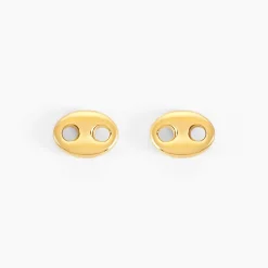 PHEBUS HIM Bijoux Homme|Boucles D'Oreilles Acier Inoxydable > Boucles D'oreilles Puces Acier Doré