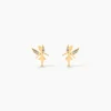 Boucles D'oreilles Puces Phillie Or Jaune