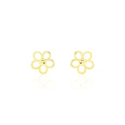 Marc Orian Boucles D'Oreilles Fleur|Bijoux Homme > Boucles D'oreilles Puces Philine Fleur Or Jaune