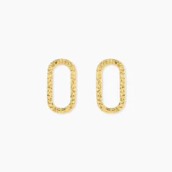 Marc Orian Boucles D'Oreilles Acier Inoxydable|Bijoux Acier Inoxydable > Boucles D'Oreilles Puces Ria Acier Jaune