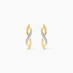 Marc Orian Pendantes|Bijoux Diamant > Boucles D'oreilles Puces Smina Or Jaune Diamant