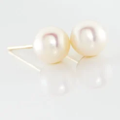 Marc Orian Bijoux Or|Bijoux Perles > Boucles D'oreilles Puces Suki Or Jaune Perle De Culture