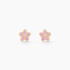 Boucles D'oreilles Puces Talyaa Or Jaune