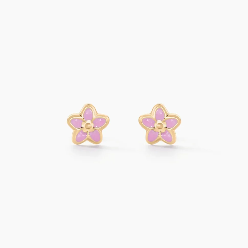 Boucles D'oreilles Puces Talyaa Or Jaune