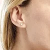 Marc Orian Parures De Mariage|Bijoux Diamant > Boucles D'oreilles Puces Vaina Or Jaune Diamant