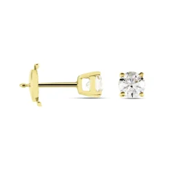 Marc Orian Anniversaire De Mariage|Bijoux Homme > Boucles D'oreilles Puces Victoria Or Jaune Diamant