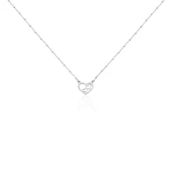 Marc Orian Colliers Fantaisie|Colliers > Boucles D'oreilles Puces Zale Argent Blanc