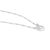 Boucles D'oreilles Puces Zelee Argent Blanc