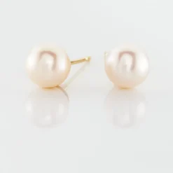 Marc Orian Parures De Mariage|Bijoux Perles > Boucles D'oreilles Suki Or Jaune Perle De Culture