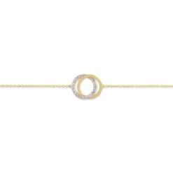 Bracelet Absolu Or Bicolore Diamant