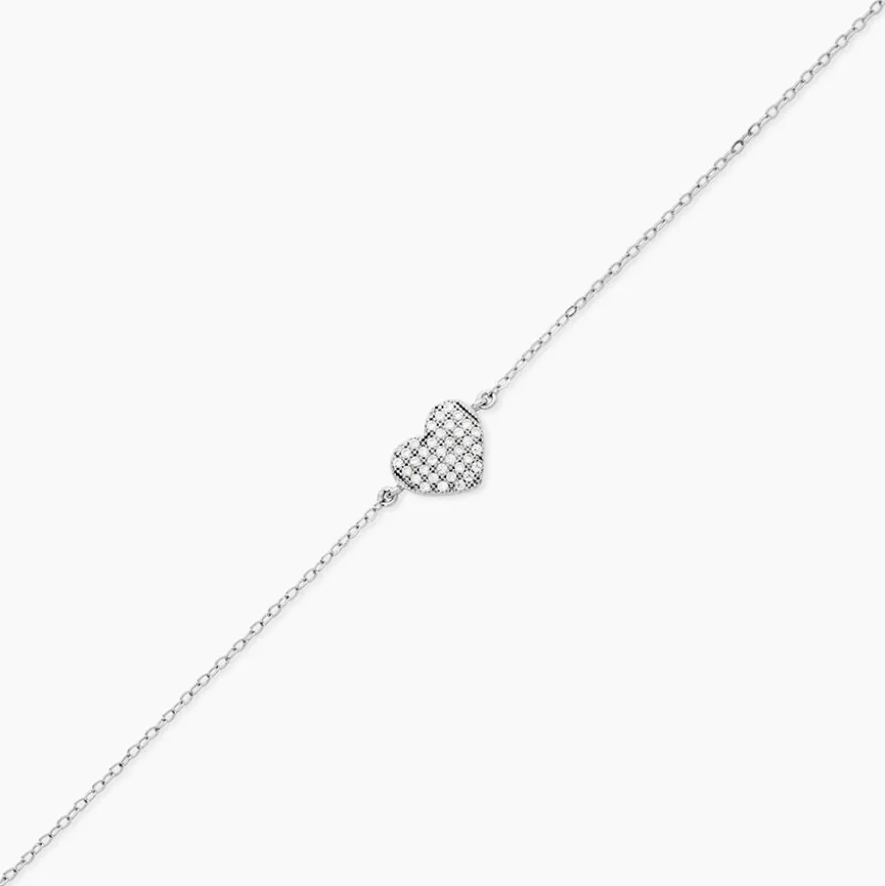 Bracelet Achahildis Argent Oxyde De Zirconium