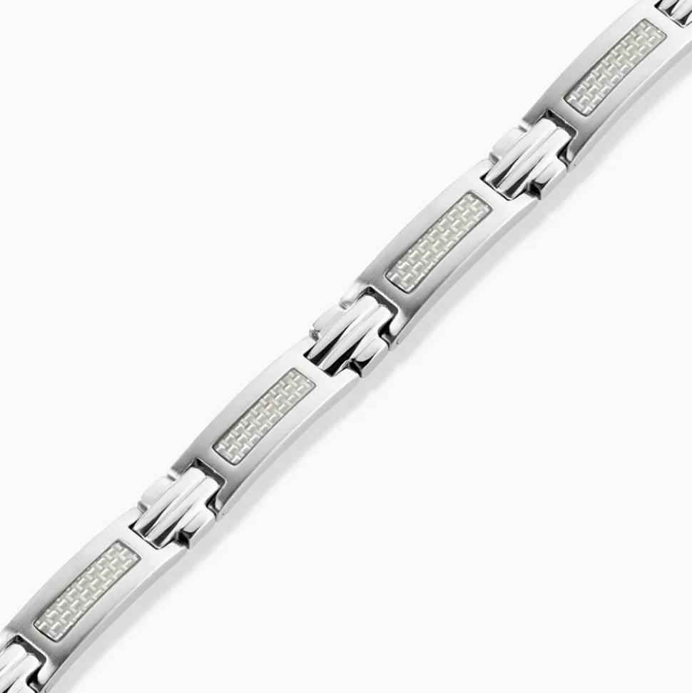 Bracelet Acier Bicolore