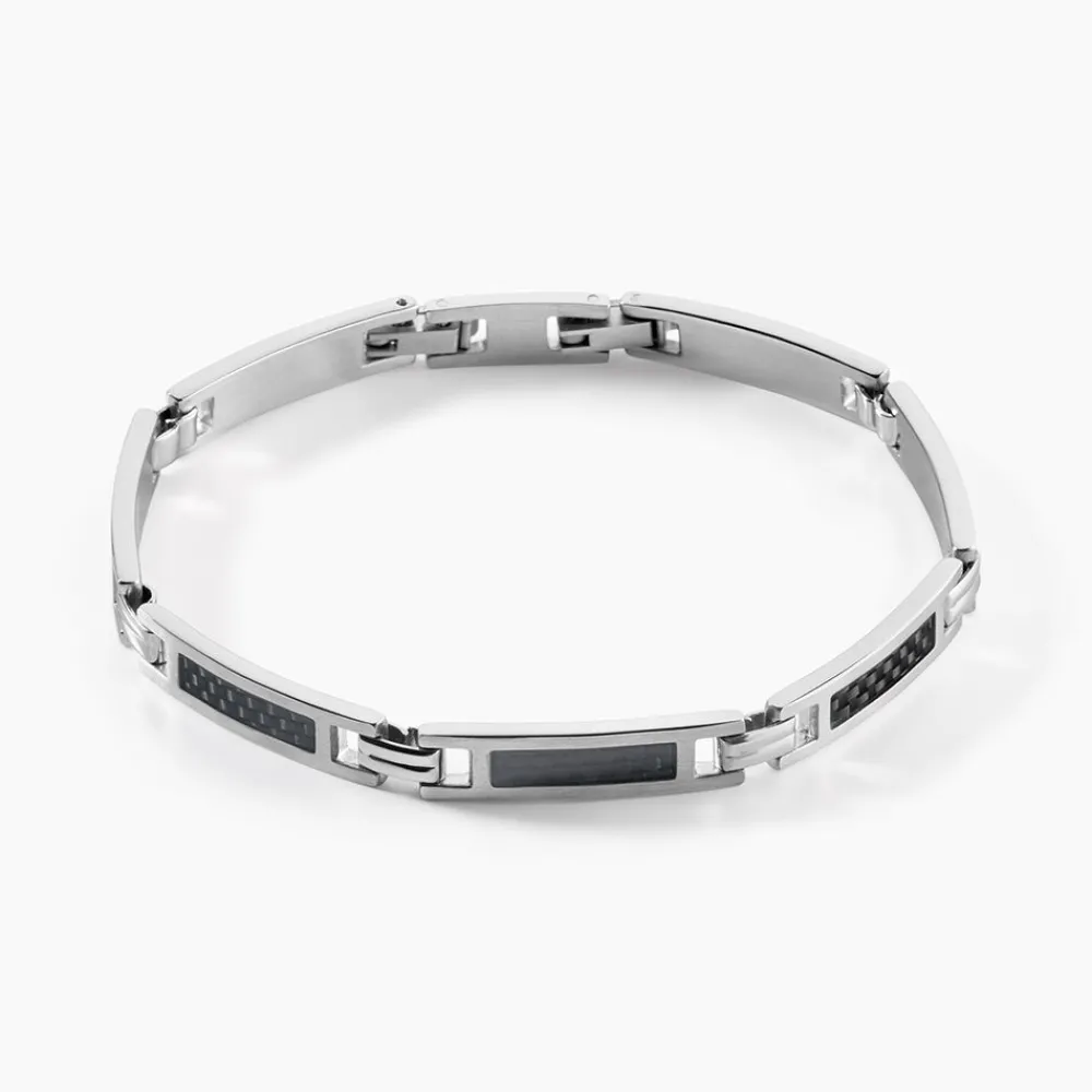 PHEBUS HIM Bracelets Homme|Bracelets Acier Inoxydable > Bracelet Acier Bicolore