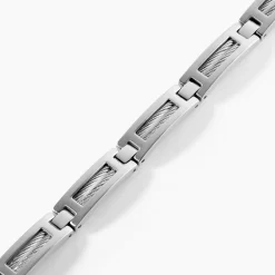PHEBUS HIM Bracelets Homme|Bracelets Acier Inoxydable > Bracelet Acier Blanc