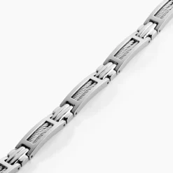 PHEBUS HIM Bracelets Homme|Bracelets Acier Inoxydable > Bracelet Acier Blanc