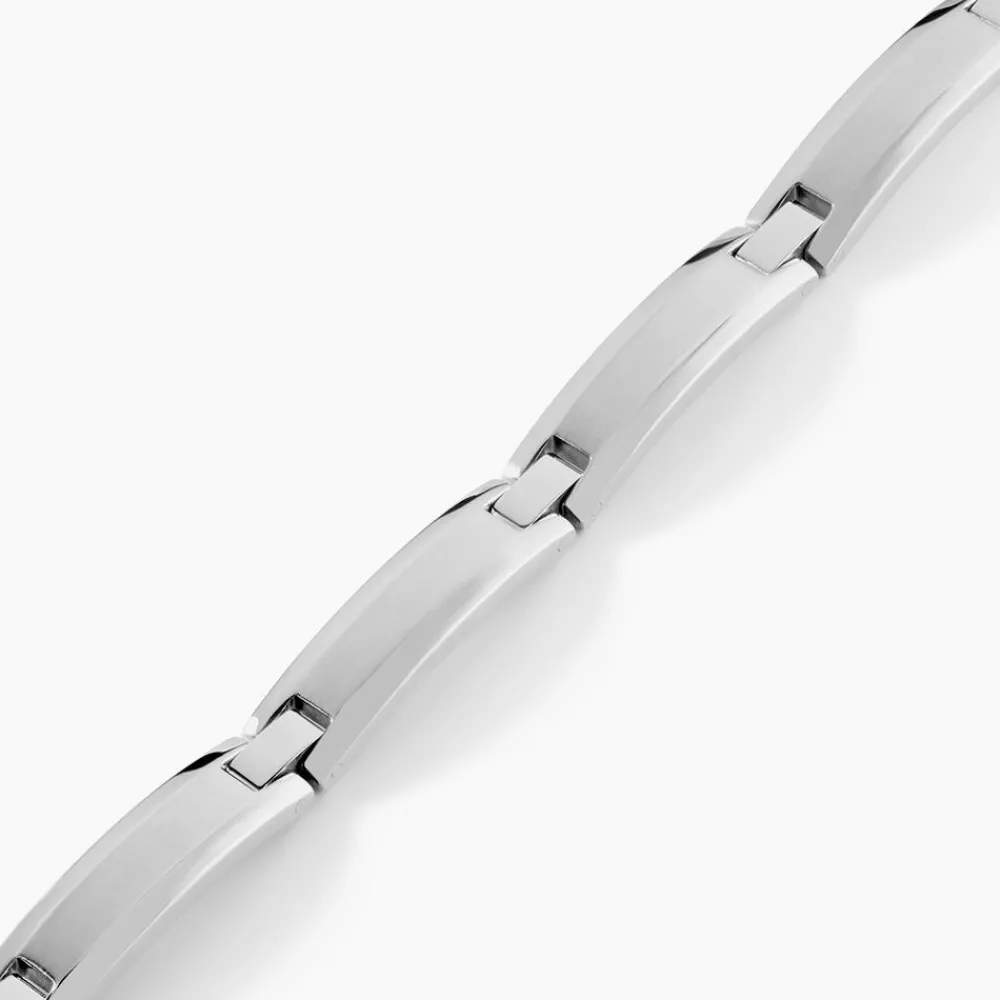 PHEBUS HIM Bracelets Homme|Bracelets Acier Inoxydable > Bracelet Acier Blanc