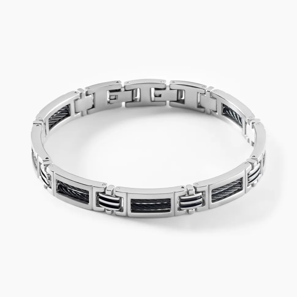 Bracelet Acier Blanc