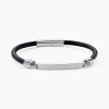 Marc Orian Bracelets Cuir|Bracelets Homme > Bracelet Acier Blanc Gaspard