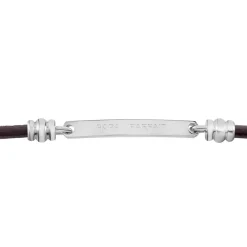 Marc Orian Bracelets Cuir|Bracelets Homme > Bracelet Acier Blanc Gaspard