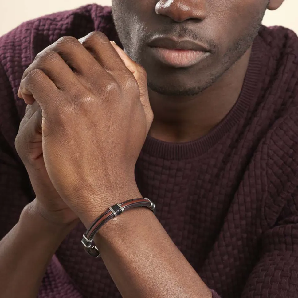 Bracelet Acier Blanc Jeff