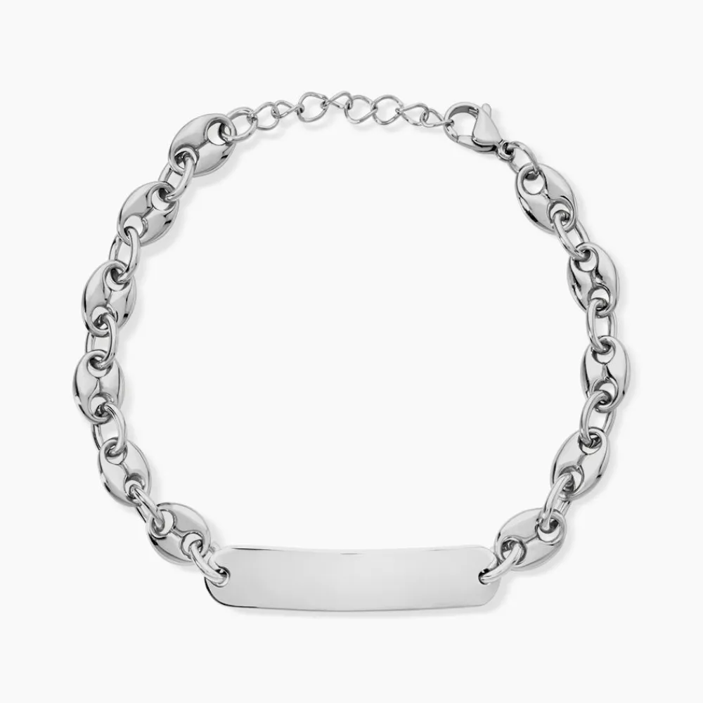 Marc Orian Bracelets Homme|Bracelets Acier Inoxydable > Bracelet Acier Blanc Joanano