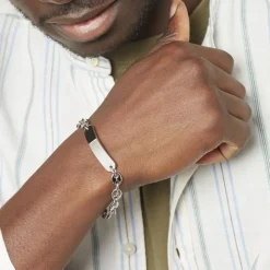 Marc Orian Bracelets Homme|Bracelets Acier Inoxydable > Bracelet Acier Blanc Joanano