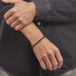 Marc Orian Bracelets Homme|Bracelets Acier Inoxydable > Bracelet Acier Noir Daryll