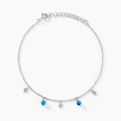 Marc Orian Bracelets|Bijoux Fantaisie > Bracelet Adiva Argent Blanc Turquoise