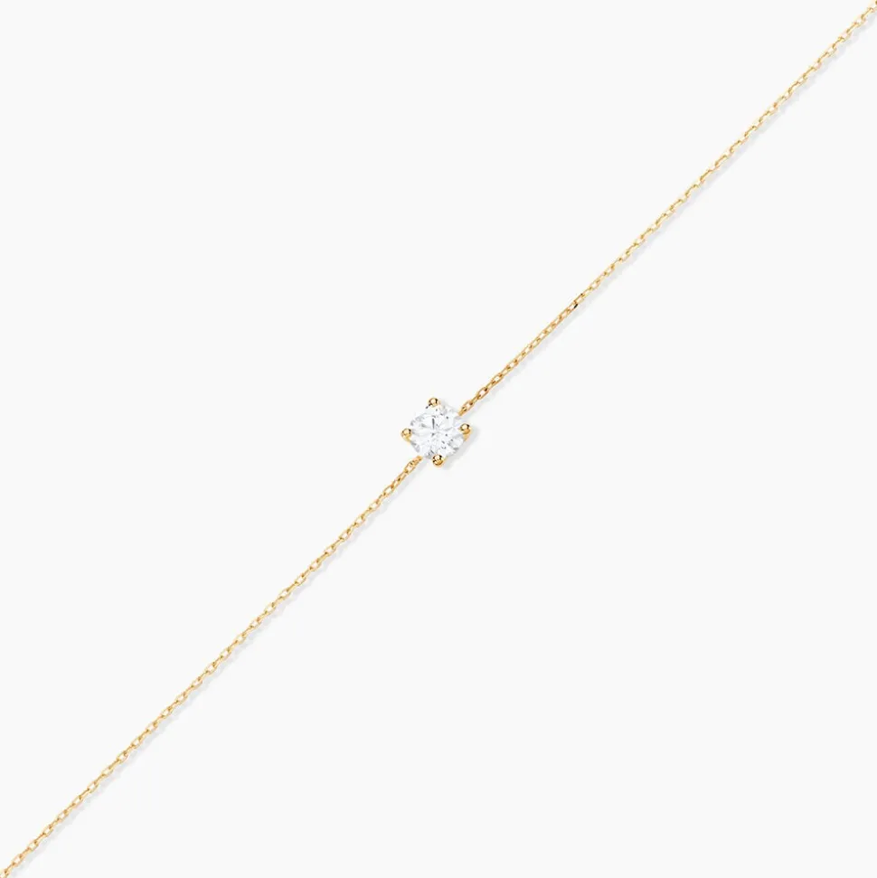 Bracelet Adula Or Jaune Oxyde