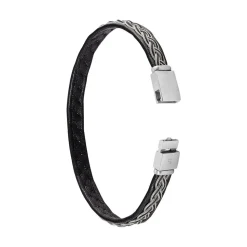 Bracelet Alaoua Acier Blanc